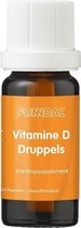 Flinndal Vitamine D Druppels - Bevat 5 mcg Vitamine C per Druppel (200 IE) - 10 ml