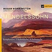 Mendelssohn: Symphonies Nos. 3 & 4 / Roger Norrington, London Classical Players