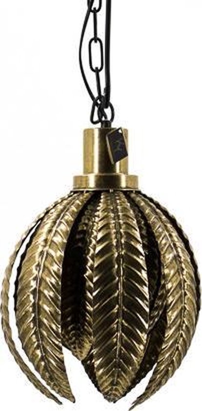 Hanglamp met gouden blad | bol.com