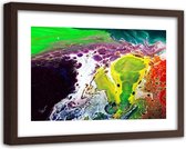 Foto in frame Regenboog abstractie, 120x80, Premium print