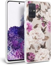 FONU Rozen Backcase Hoesje Samsung Galaxy A51 - Beige