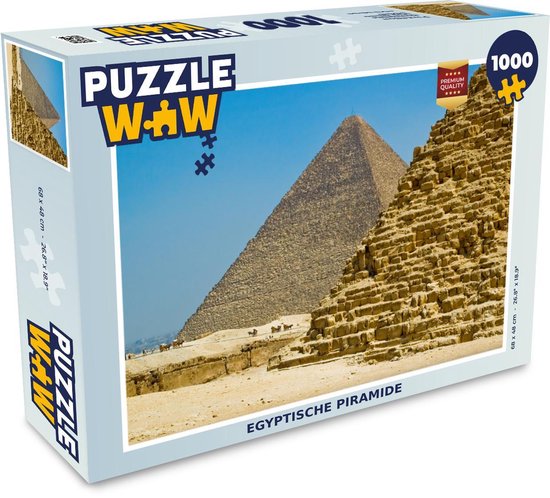 Puzzle Pyramid 1000 pièces - Pyramide égyptienne | bol.com