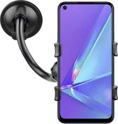 Shop4 - Oppo A72 Autohouder Autohouder Klem Zwart