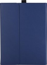 Shop4 - Microsoft Surface Go 2 Hoes - Book Cover Denim Blauw