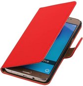 Wicked Narwal | bookstyle / book case/ wallet case Hoes voor Samsung Galaxy Core LTE / 4G G386F Rood