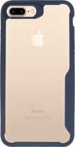 Wicked Narwal | Focus Transparant Hard Cases voor iPhone 7/8 / 8 Plus Navy