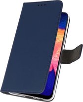 Wicked Narwal | Wallet Cases Hoesje voor Samsung Samsung Galaxy A10 Navy