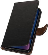 Wicked Narwal | Premium bookstyle / book case/ wallet case voor iPhone XR Zwart