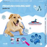 CoolPets Premium Koelmat L – Geschikt voor honden – Anti-slip  –  Verkoeling voor jouw huisdier - 90x60cm