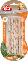 8in1 Delights Twisted Sticks - Kip - 10 x 5.5 g