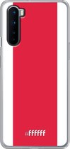 OnePlus Nord Hoesje Transparant TPU Case - AFC Ajax #ffffff