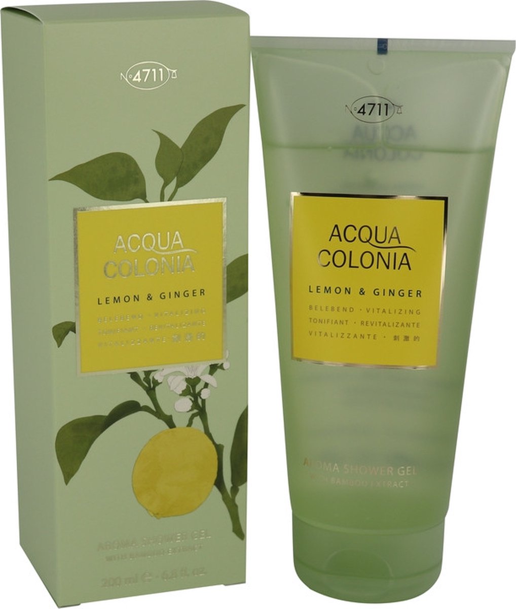 4711 ACQUA COLONIA Lemon & Ginger by 4711 200 ml - Shower Gel