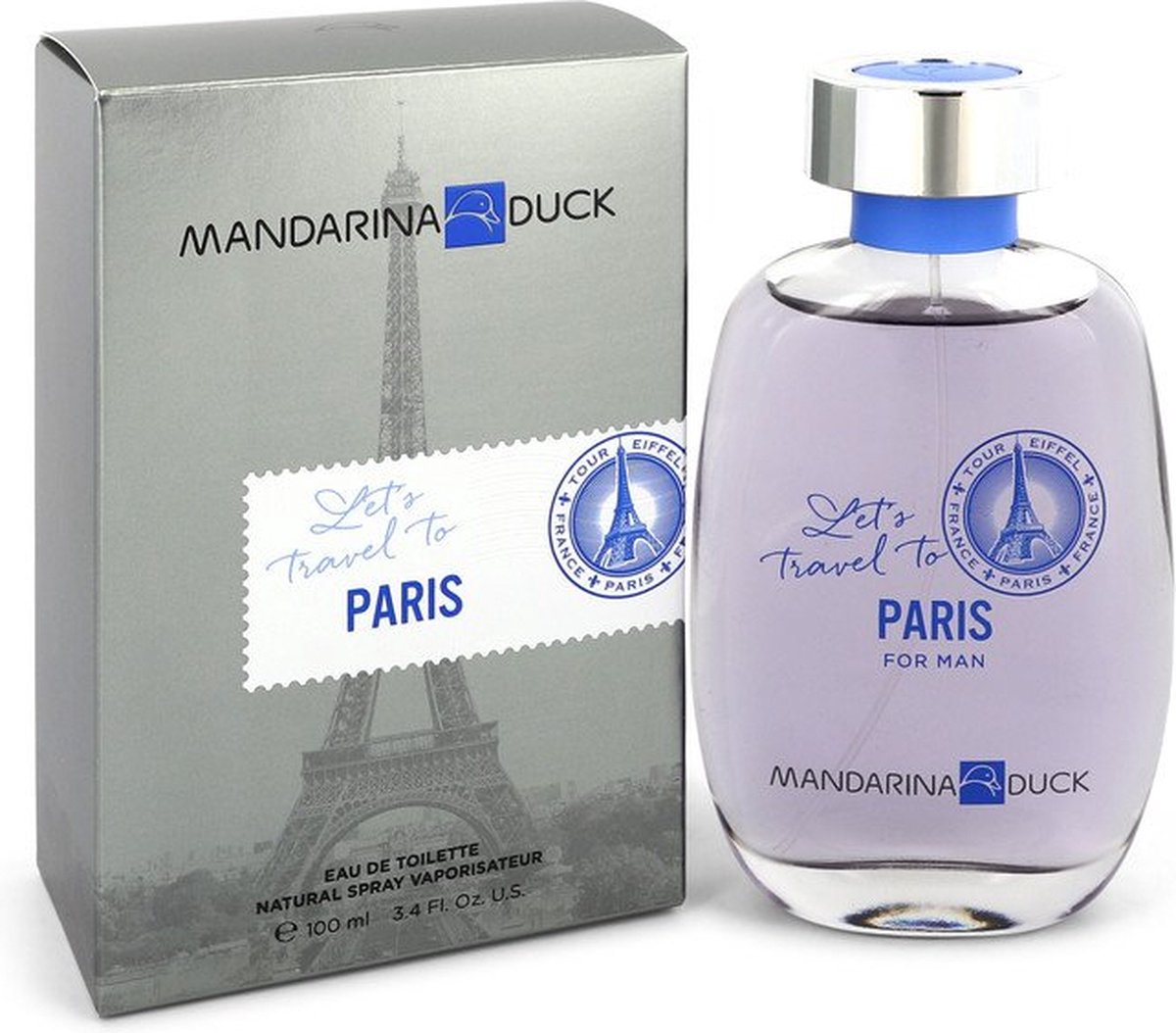 Mandarina Duck Mandarina Duck Let's Travel To Paris eau de toilette spray 100 ml