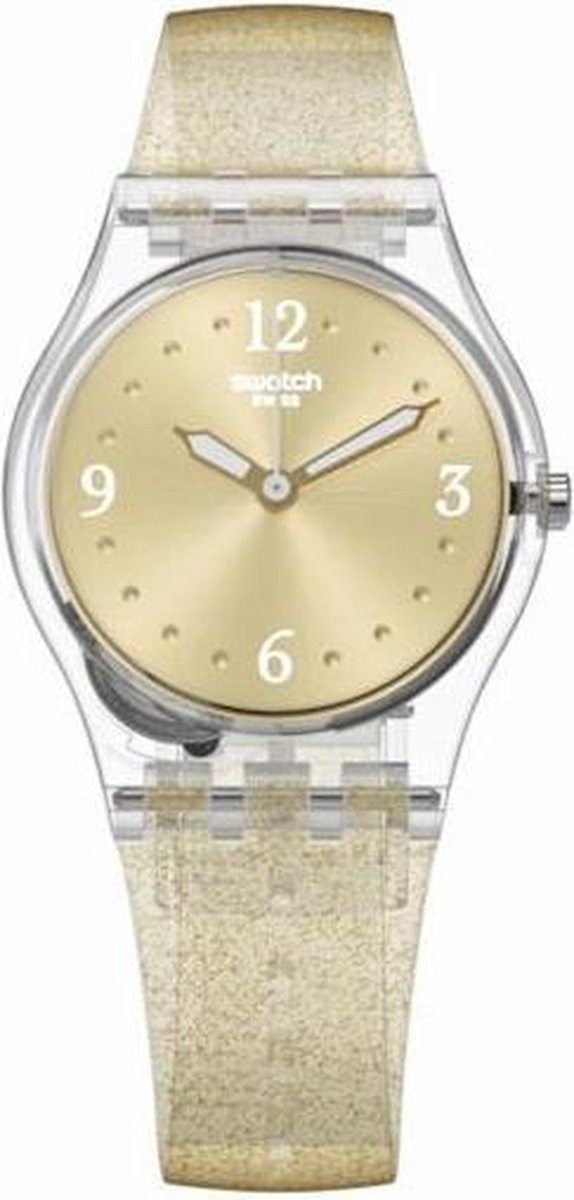 Swatch Originals Lady Glistar Too horloge - Goudkleurig | bol.com