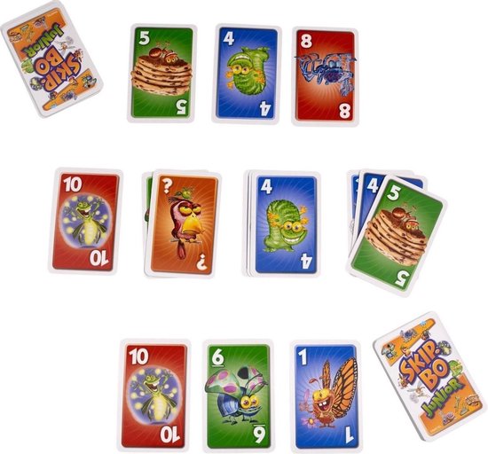Thumbnail van een extra afbeelding van het spel Spellenbundel - Bordspel - 2 Stuks - Mijn Eerste Doolhof & Skip-Bo Junior
