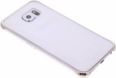 Samsung clear cover - goud - Samsung G920 Galaxy S6