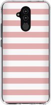 Design Backcover Huawei Mate 20 Lite hoesje - Stripes Pink