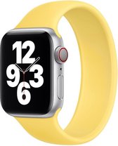 Sport solo loop band - geel - Geschikt voor Apple Watch
