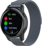 Vivoactive / Vivomove milanese band - space gray - Geschikt voor Garmin