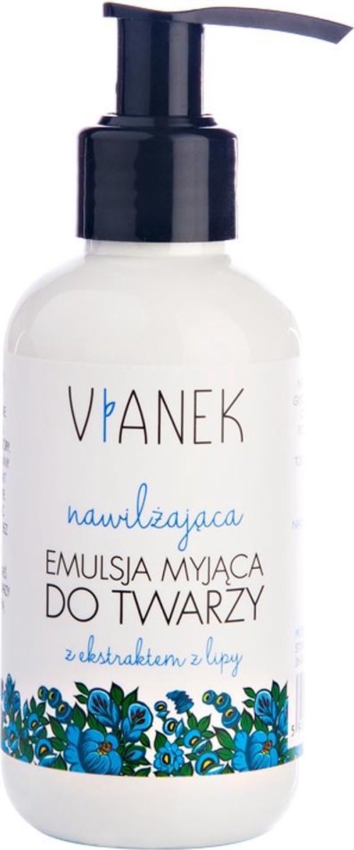 Vianek - Moisturizing Face Wash Emulsion Made Of Linden 150Ml