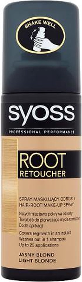 Syoss Uitgroeispray - Lichtblond - 120ml