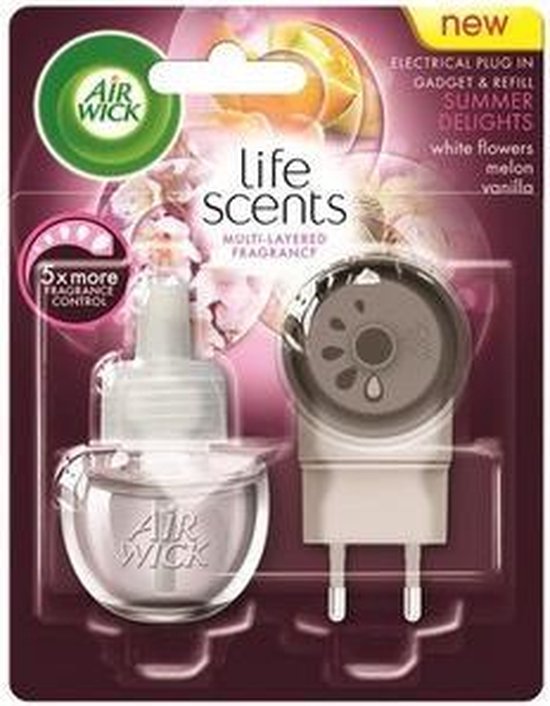 Air Wick_set Life Scents Wtyczka Elektryczna + Wk?ad Owocoewe S?odko?ci