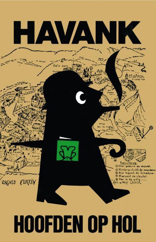 Cover van het boek 'Hoofden op hol' van  Havank