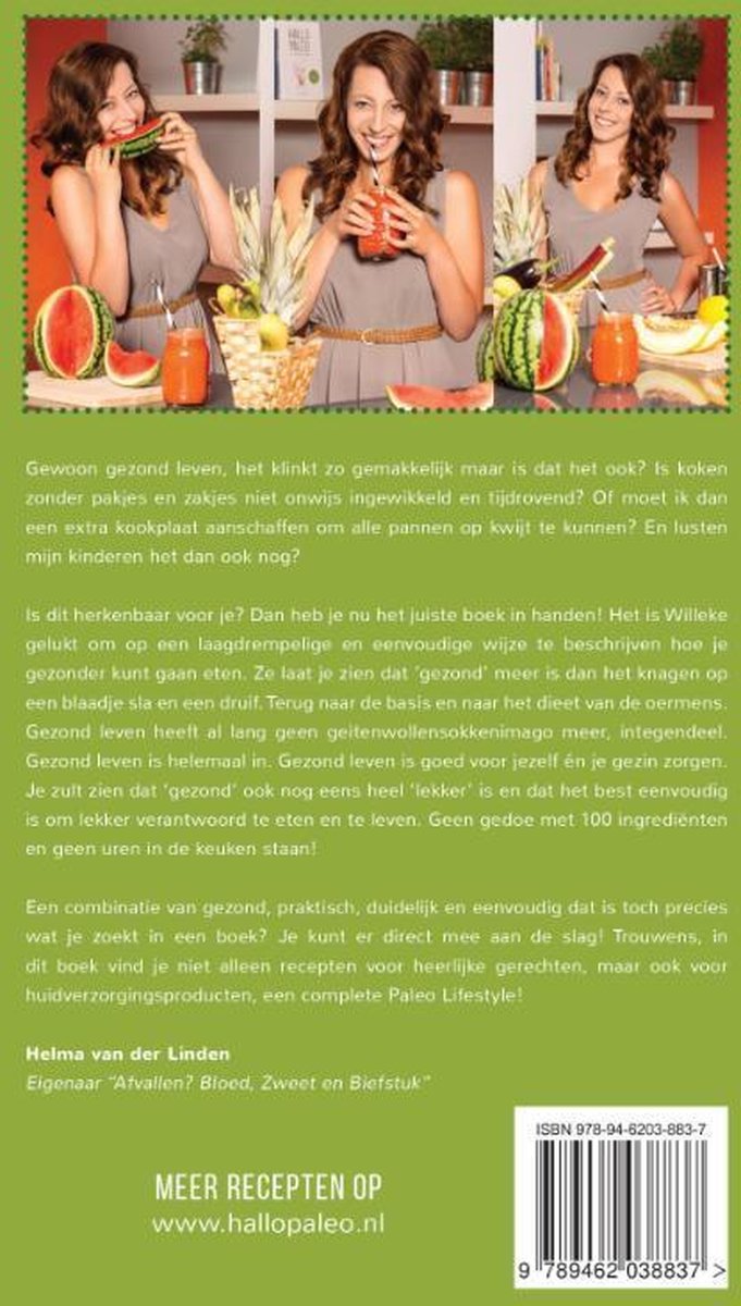 Hallo2Paleo - back cover