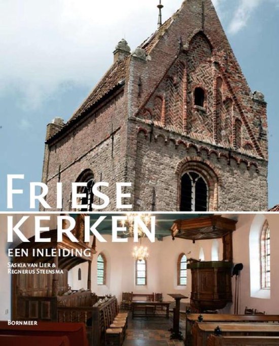 Cover van het boek 'Friese kerken' van Regn. Steensma en S. van Lier