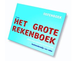 Omslag van Het Grote Rekenboek - Het grote rekenboek oefenboek