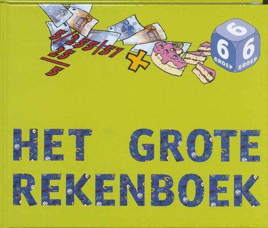 Het grote Rekenboek groep 6 Leer-en oefenboek - cover