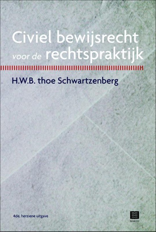 Civiel bewijsrecht voor de rechtspraktijk - cover