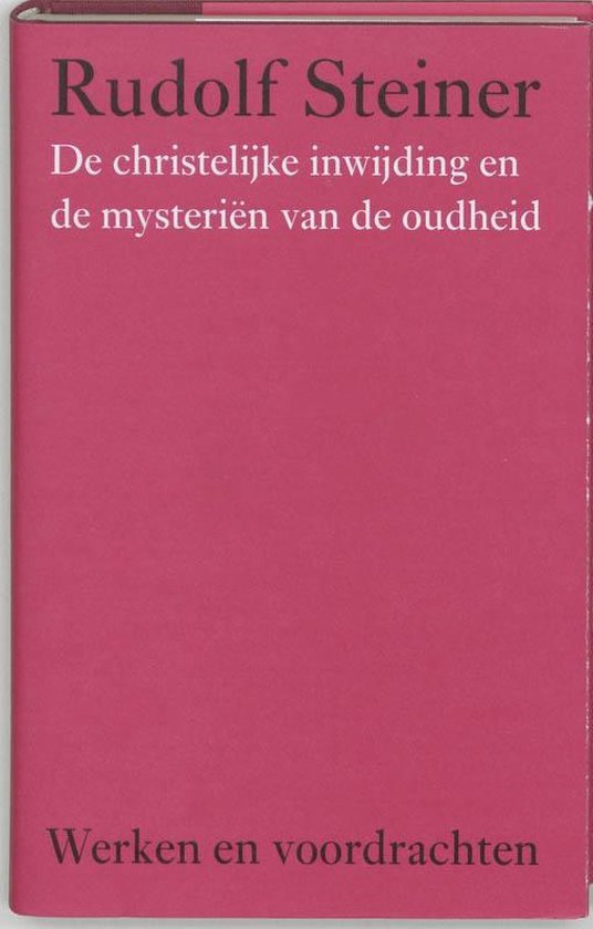 Cover van het boek 'De christelijke inwijding en de mysterien van de oudheid' van Rudolf Steiner