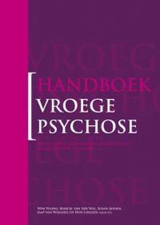 Cover van het boek 'Handboek vroege psychose'