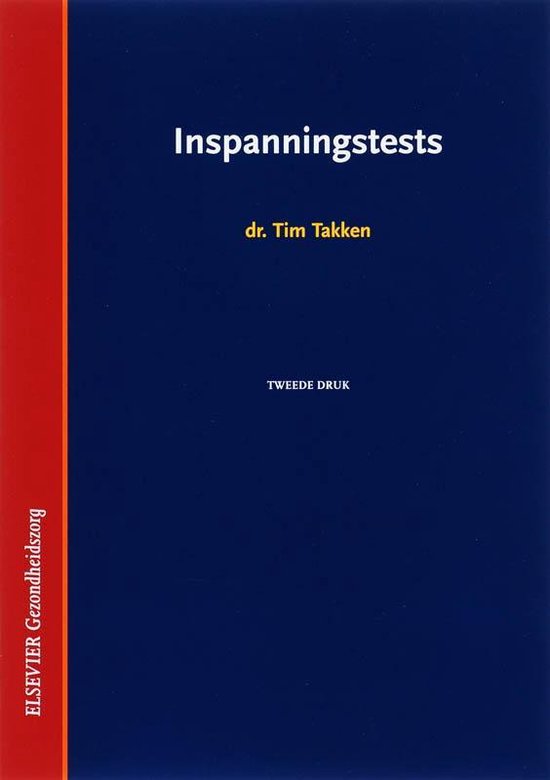 Cover van het boek 'Inspanningstests / druk 2' van T. Takken