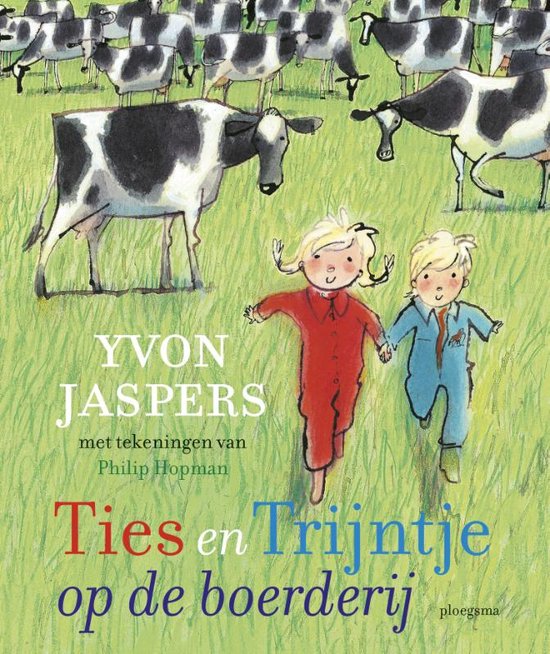 Ties en Trijntje  -   Ties en Trijntje op de boerderij - cover