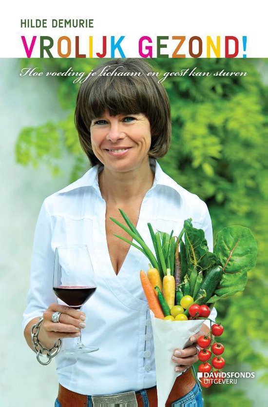 Cover van het boek 'Vrolijk gezond!' van Hilde Demurie