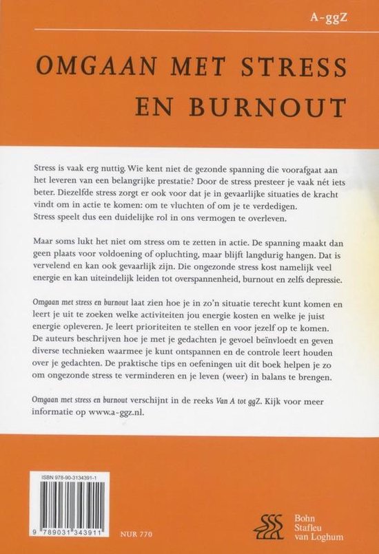 Van A tot ggZ - Omgaan met stress en burnout