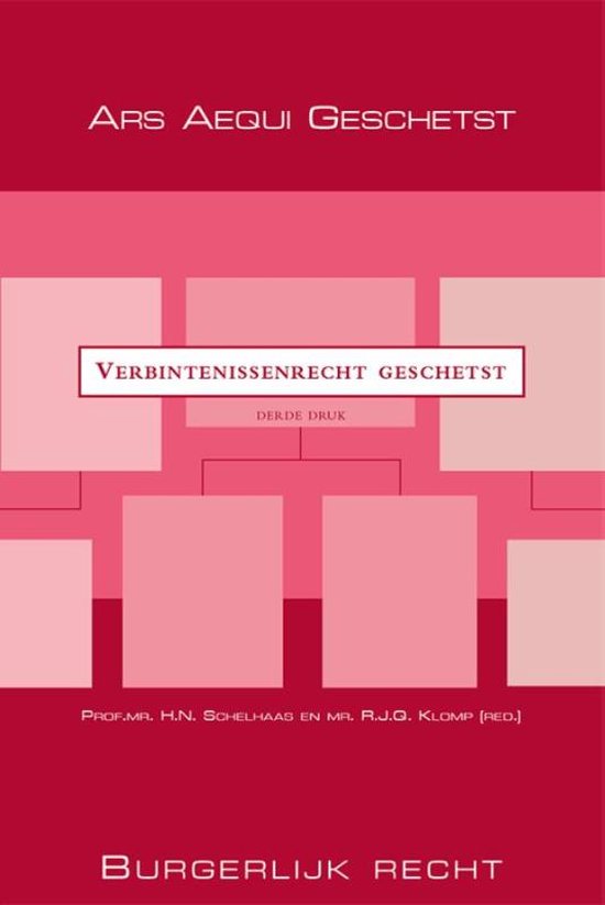 Ars Aequi Geschetst - Verbintenissenrecht geschetst - cover