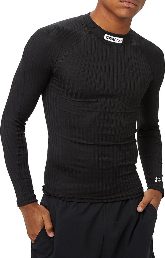 maandag Vijfde geestelijke gezondheid Craft Progress Baselayer Thermoshirt Lange Mouw - Zwart Heren - Maat XXL |  bol.com