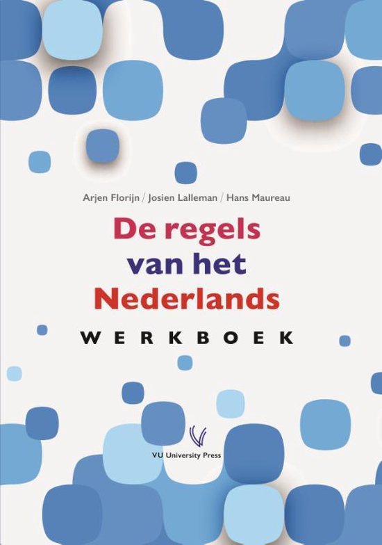 De regels van het Nederlands - cover