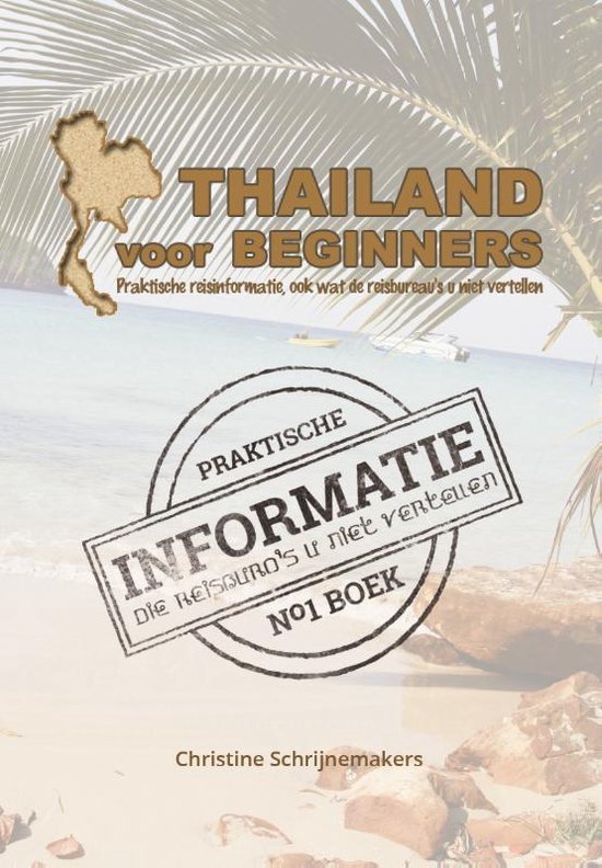 Cover van het boek 'Thailand voor beginners' van Christine Schrijnemakers