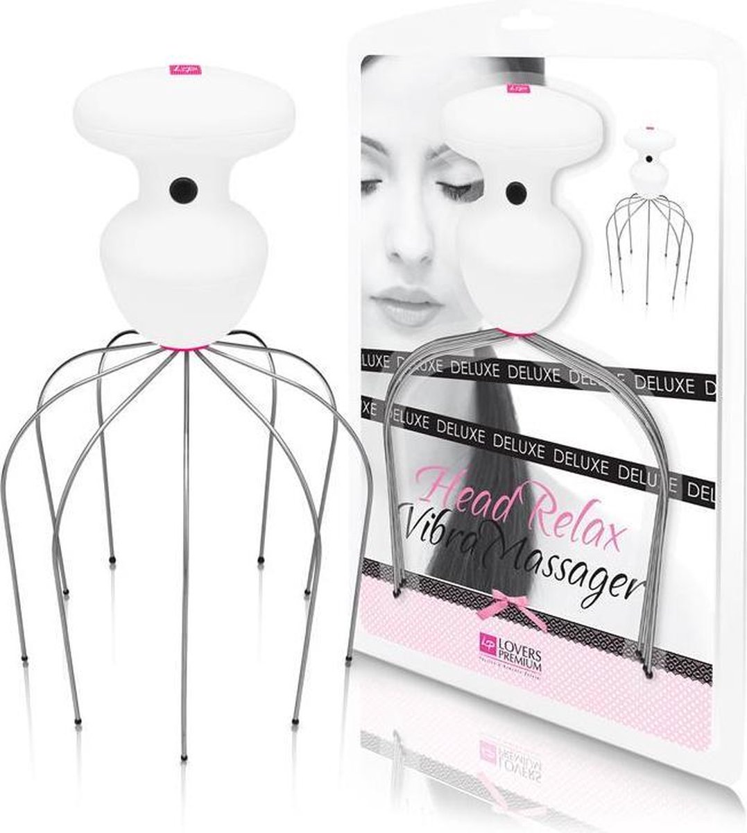 LoversPremium Head Relax Vibra Massager Deluxe - Vibrator