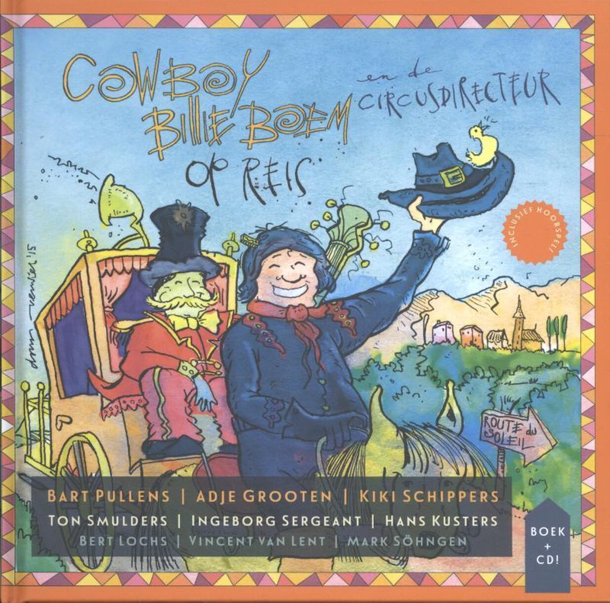 Ad Grooten - Cowboy Billie Boem en de circusdirecteur op reis (CD)