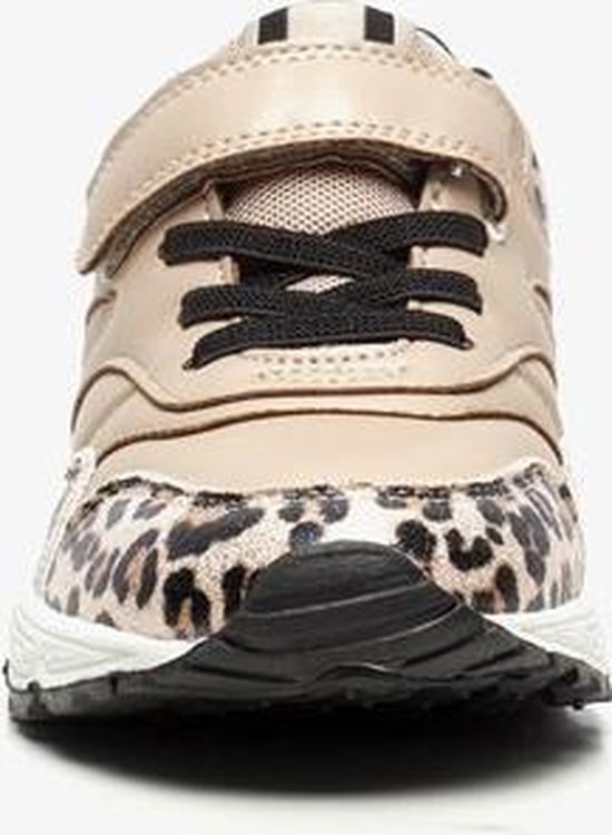 Blue Box meisjes sneakers met luipaardprint - Goud - Maat 30 | bol.com