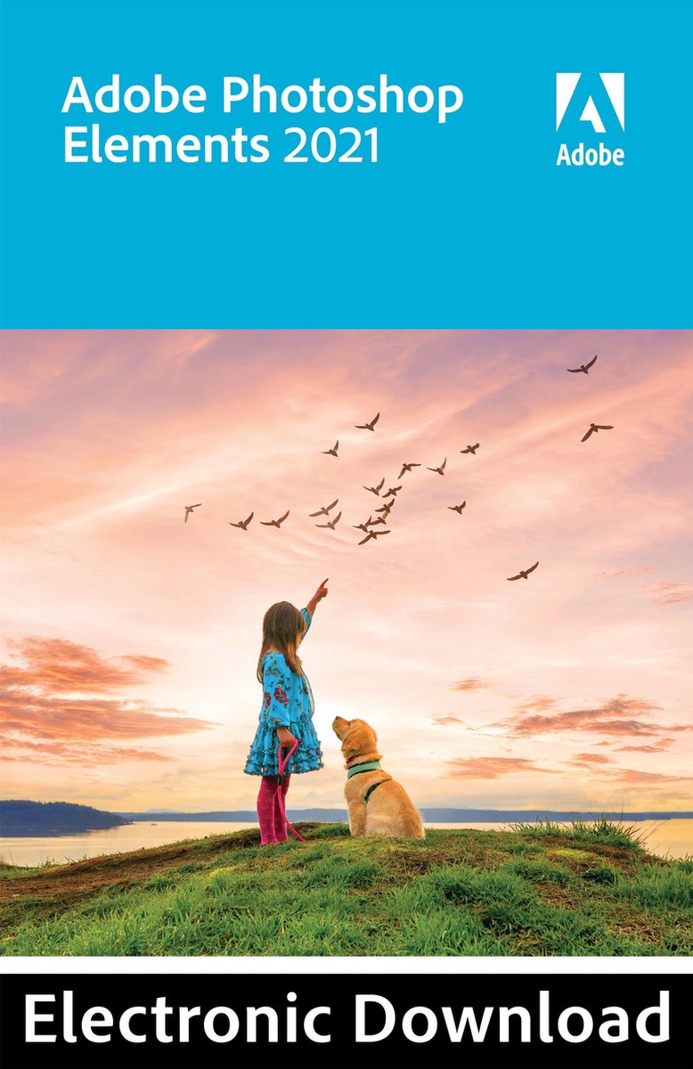 Adobe Photoshop Elements 2021 - Engels/Frans/Duits - Mac download