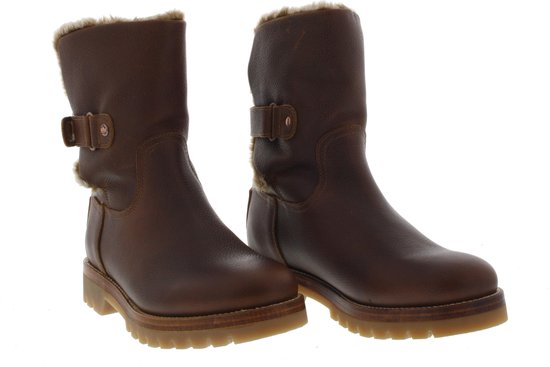 Dames Enkellaars Panama Jack Felia B52 Grass Cuero Bruin - Maat 40 | bol.com