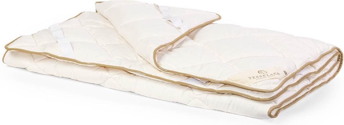 Tesselaer - Onderdeken - Wol - Lits-jumeaux - 160x200 cm - Wit