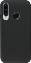 ADEL Tarwe Stro TPU Back Cover Softcase Hoesje Geschikt Voor Huawei P30 Lite - Duurzaam afbreekbaar Milieuvriendelijk Zwart