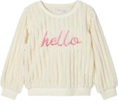 Name it sweater meisjes - ecru - NMFogama - maat 98
